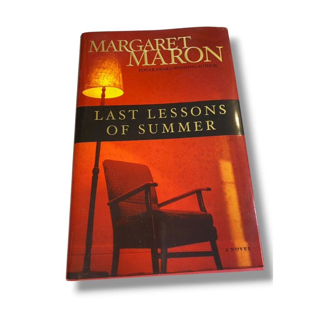 Margaret Maron Last Lessons of Summer Hardcover Book Mysterious Press